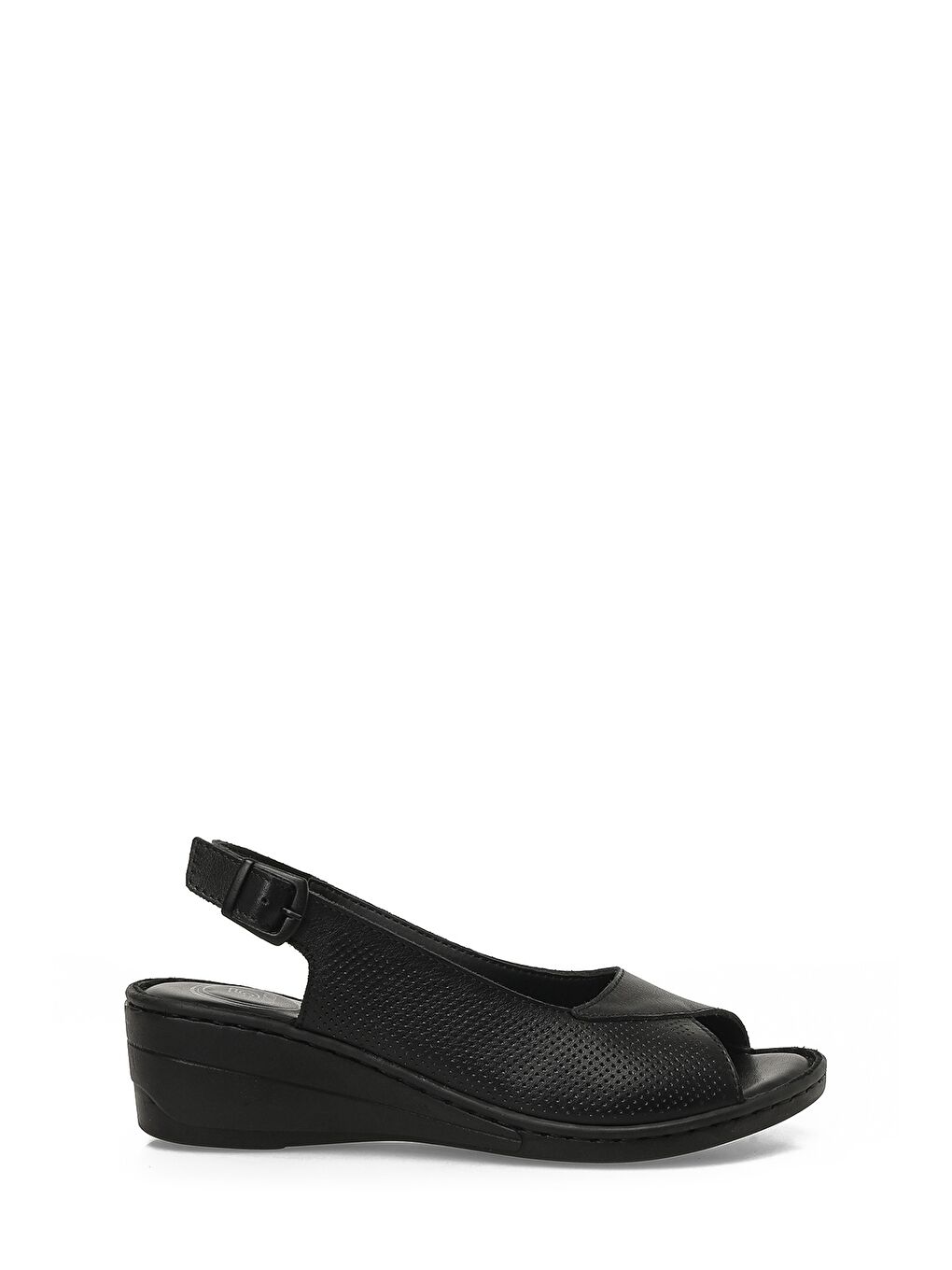 105809.Z6FX Siyah Kadın Comfort Sandalet