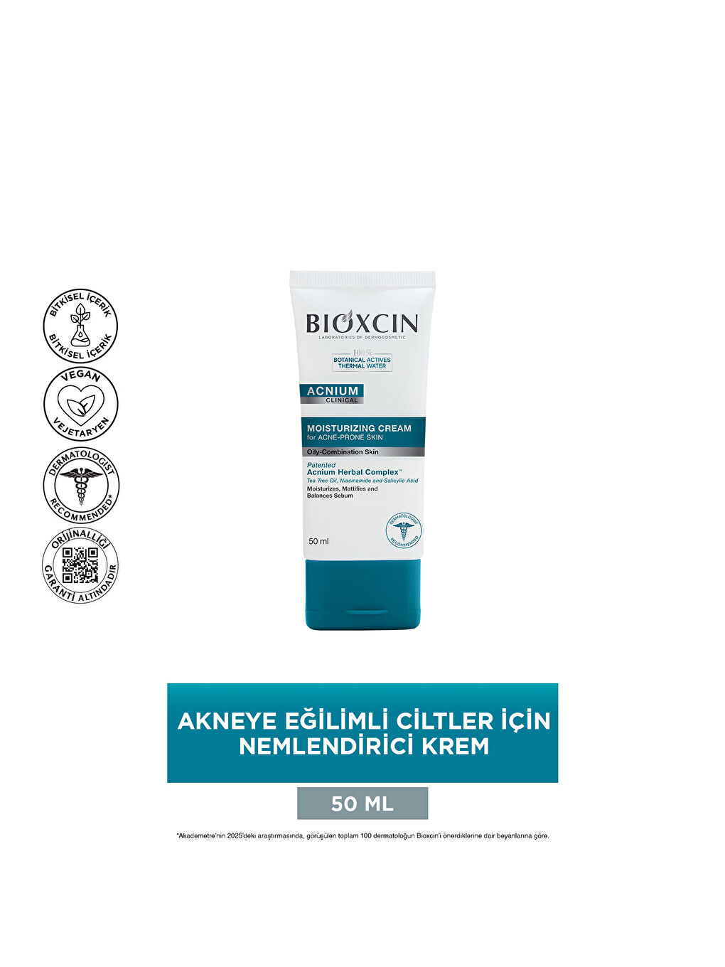 Acnium Nemlendirici Krem 50ml-1