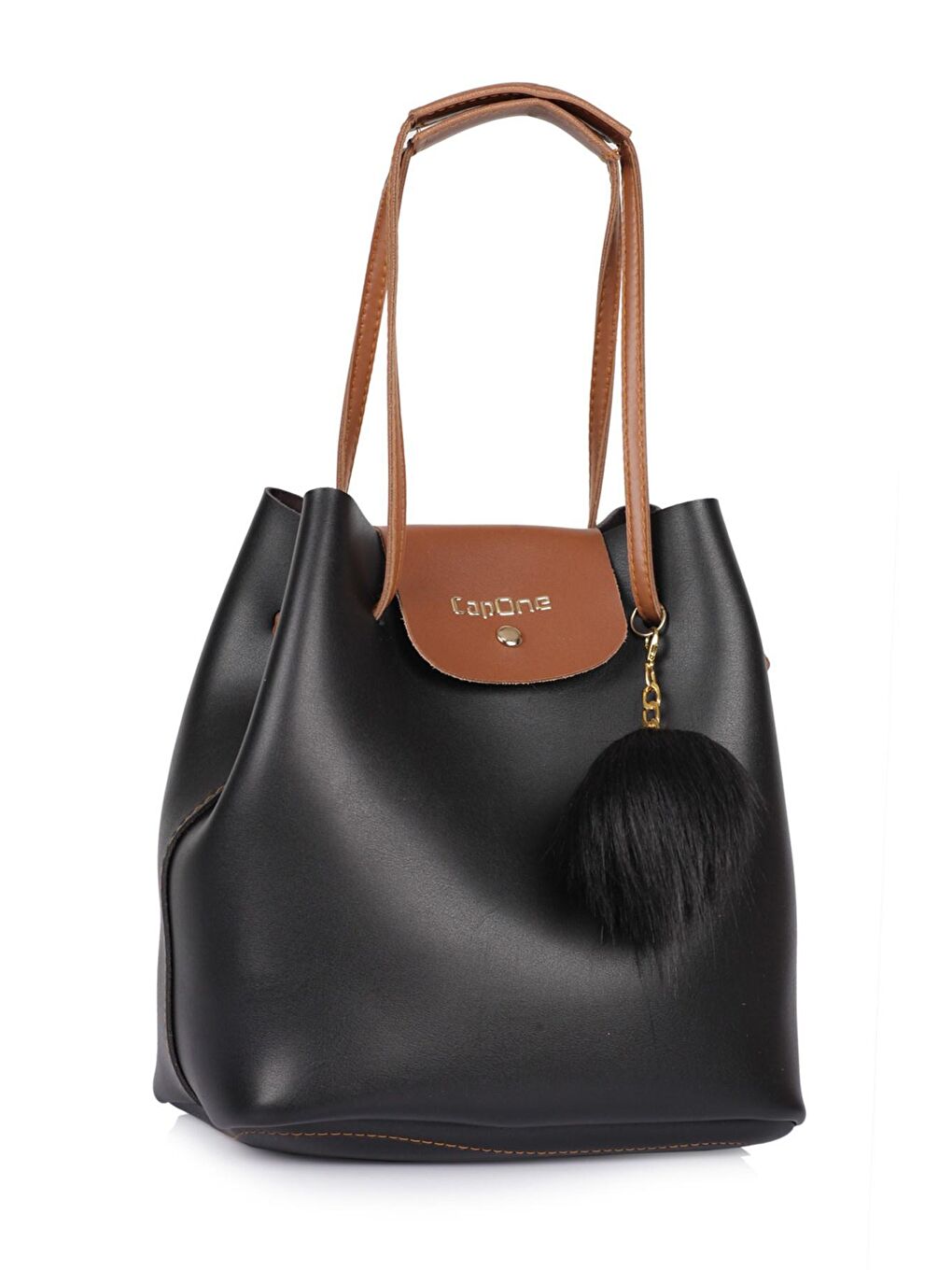 Siyah Padova Leather Kadın Omuz Çantası-4