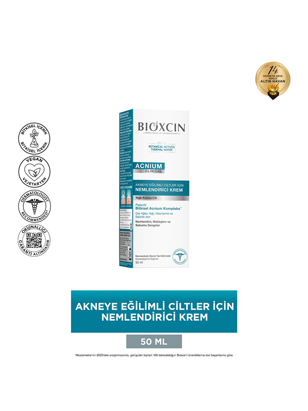 Acnium Nemlendirici Krem 50ml-4