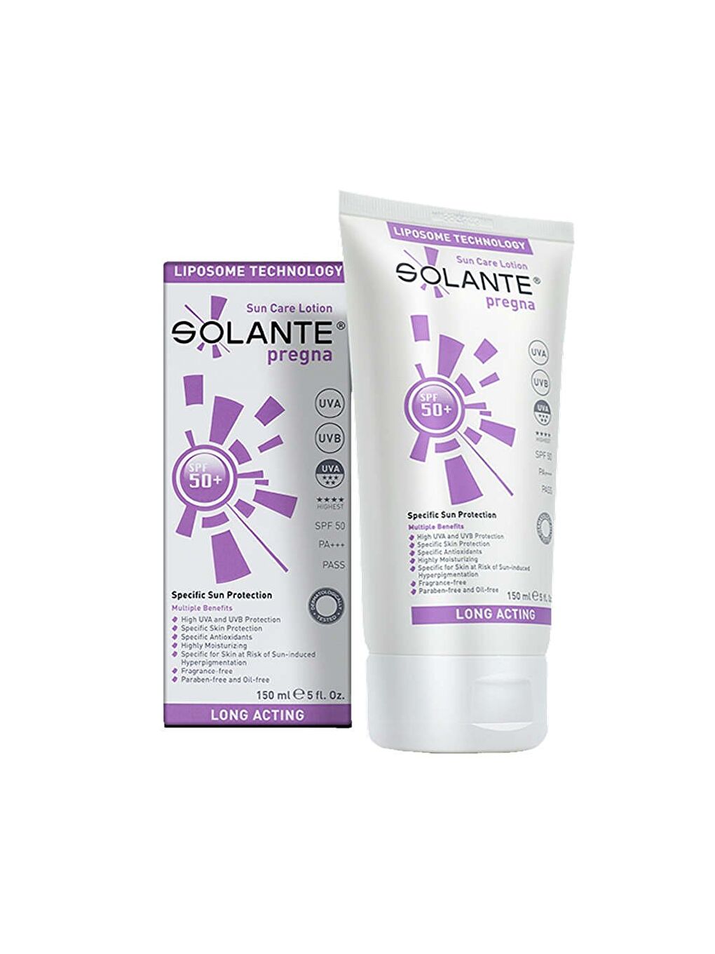 Pregna Güneş Koruyucu SPF50+ 150ml