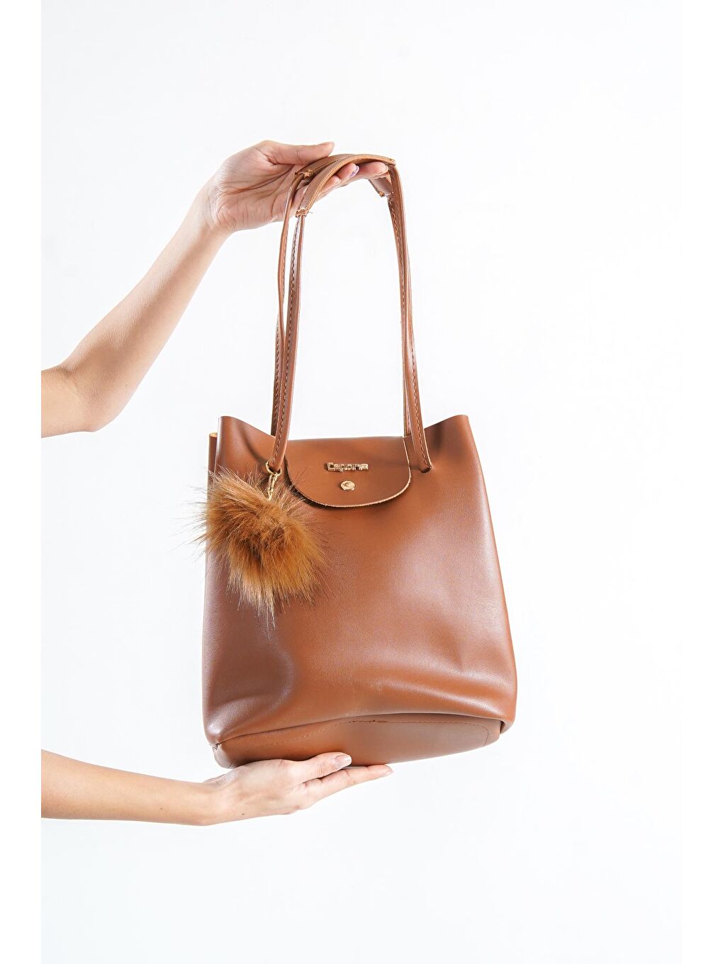 Kahverengi Padova Leather Kadın Omuz Çantası