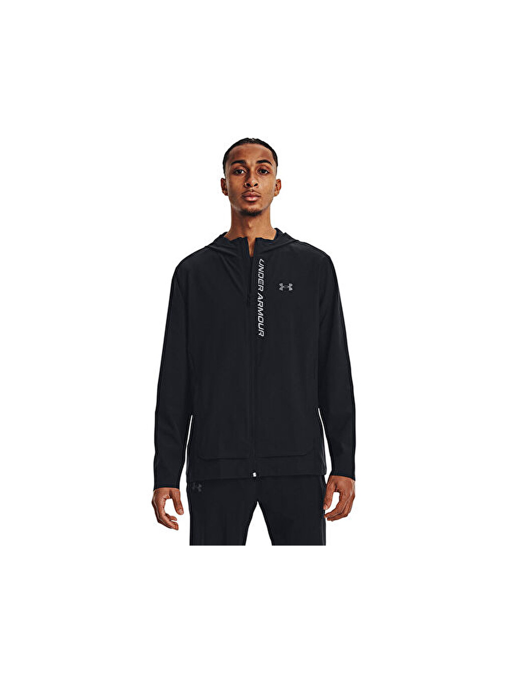 Ua Outrun The Storm Erkek Outdoor Ceketi 1376794-002 Siyah