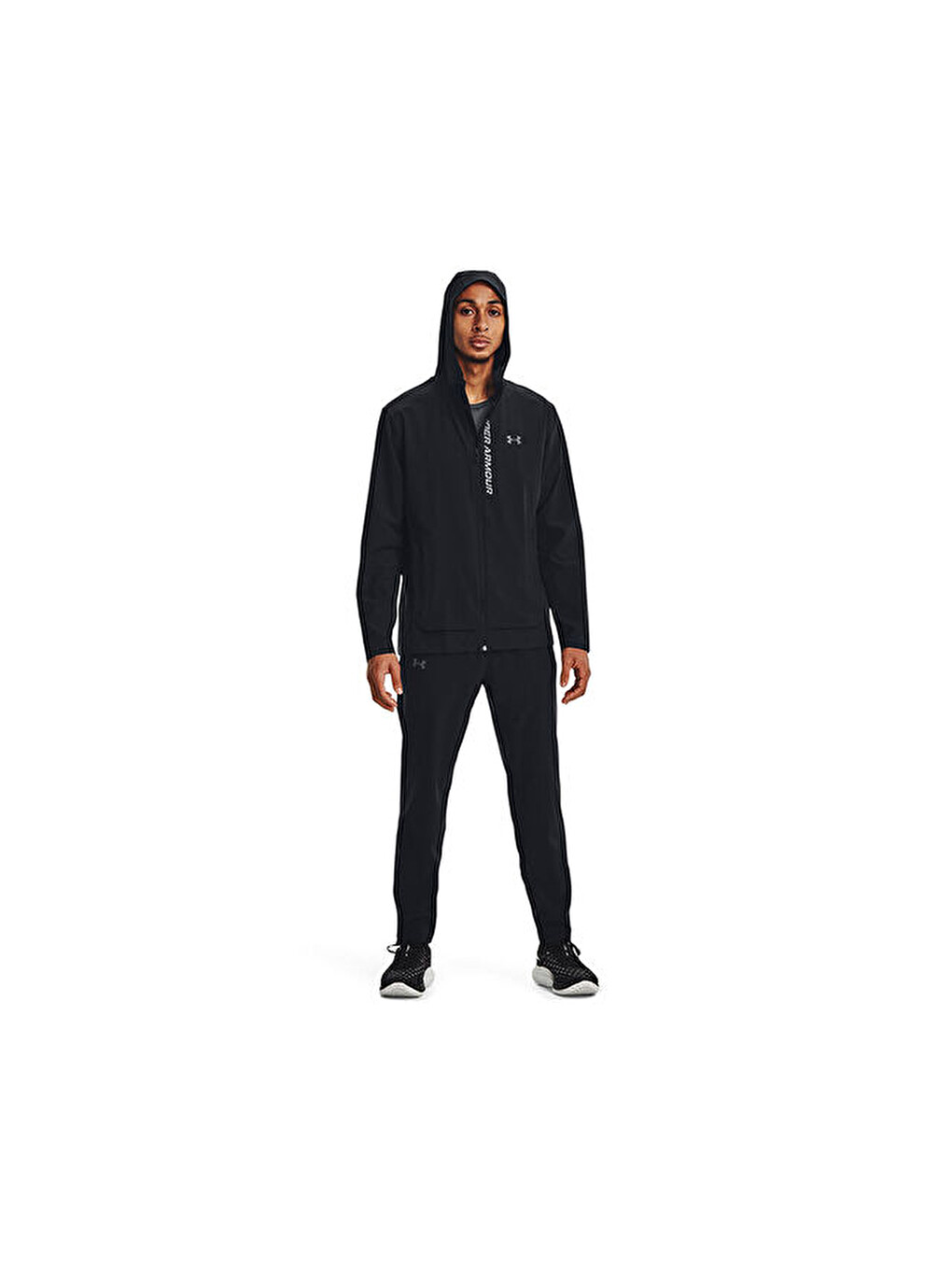 Ua Outrun The Storm Erkek Outdoor Ceketi 1376794-002 Siyah-3