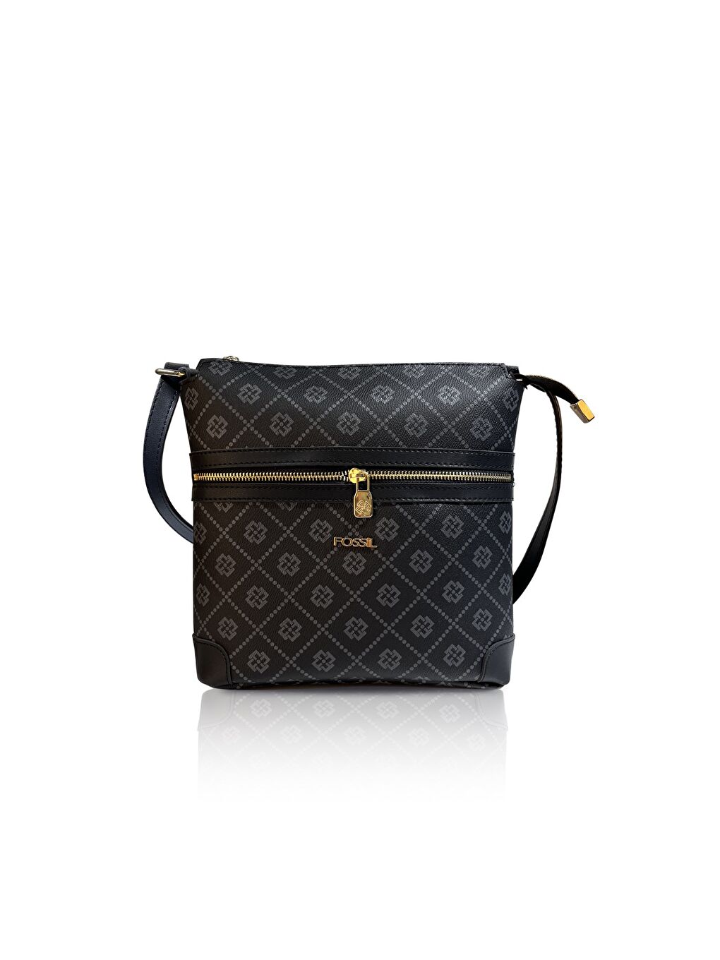 Siyah Kadın Çapraz Askılı Postacı Çanta-1