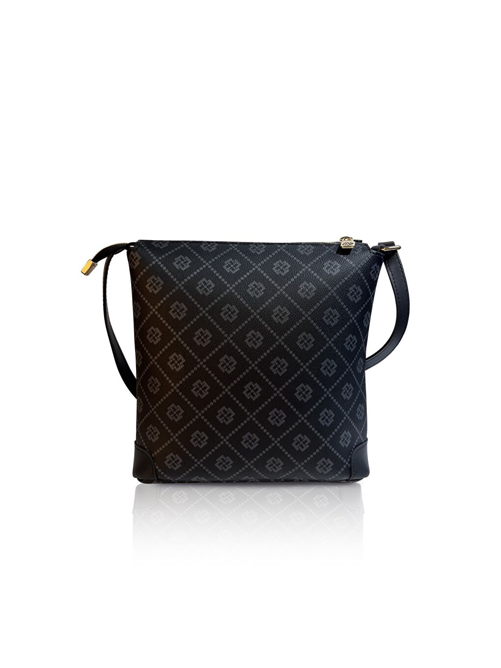 Siyah Kadın Çapraz Askılı Postacı Çanta-2