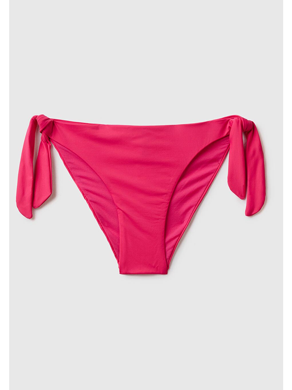 United Colors Of Benetton Kadın Neon Pembe Yandan Bağlamalı Mayo Bikini Alt