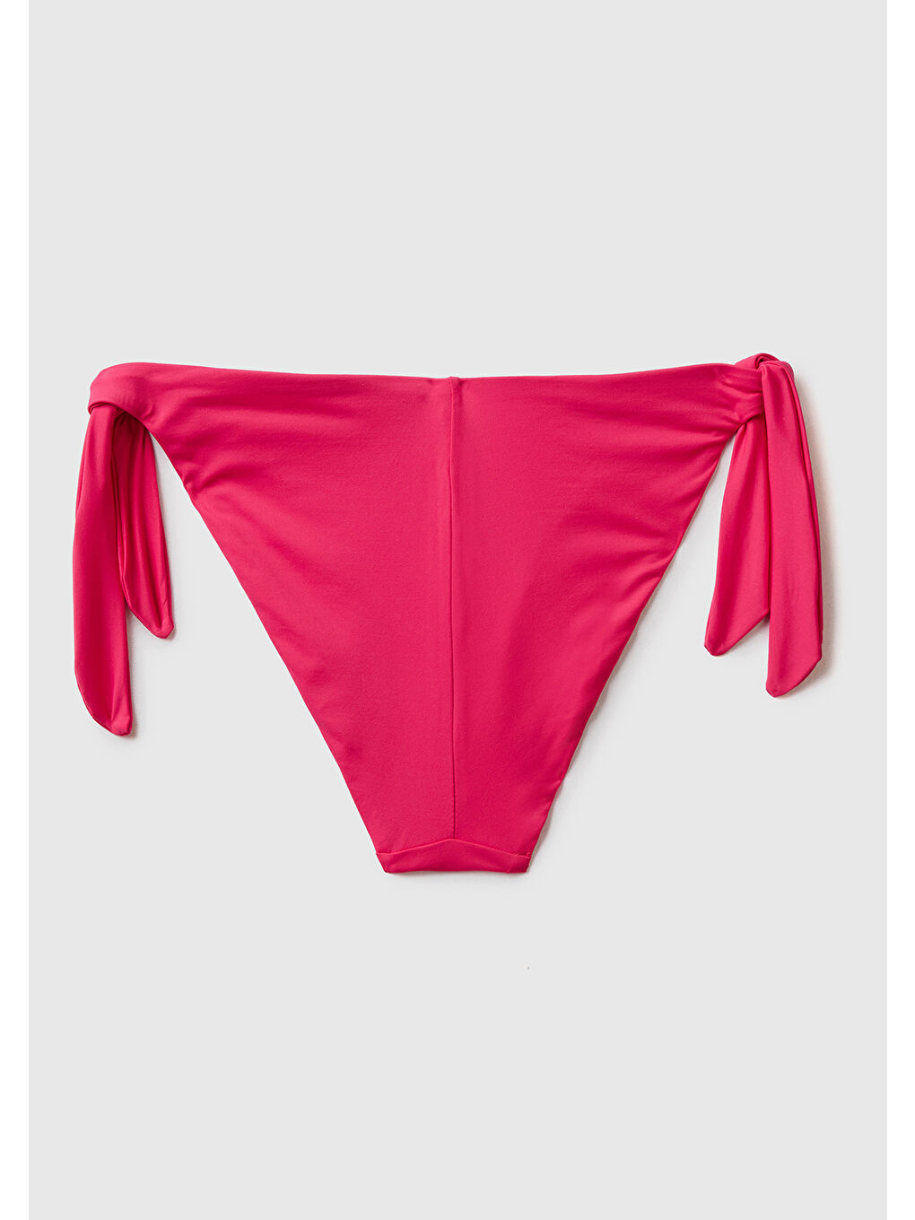 United Colors Of Benetton Kadın Neon Pembe Yandan Bağlamalı Mayo Bikini Alt - 1