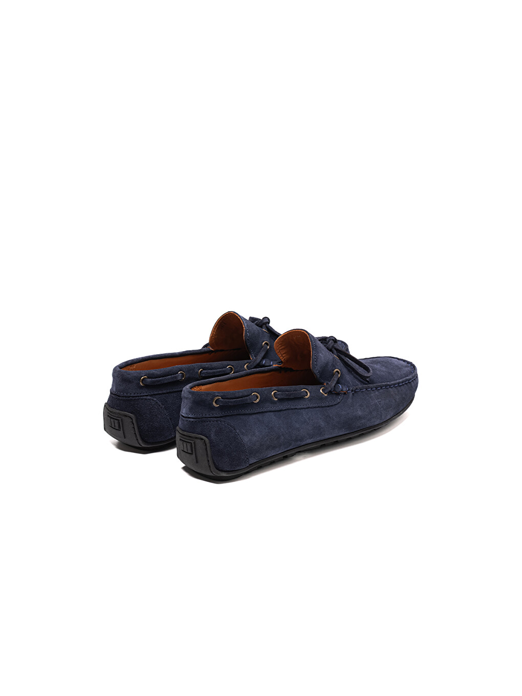 Lacivert Erkek Loafer OG-7810 Laci Süet-3