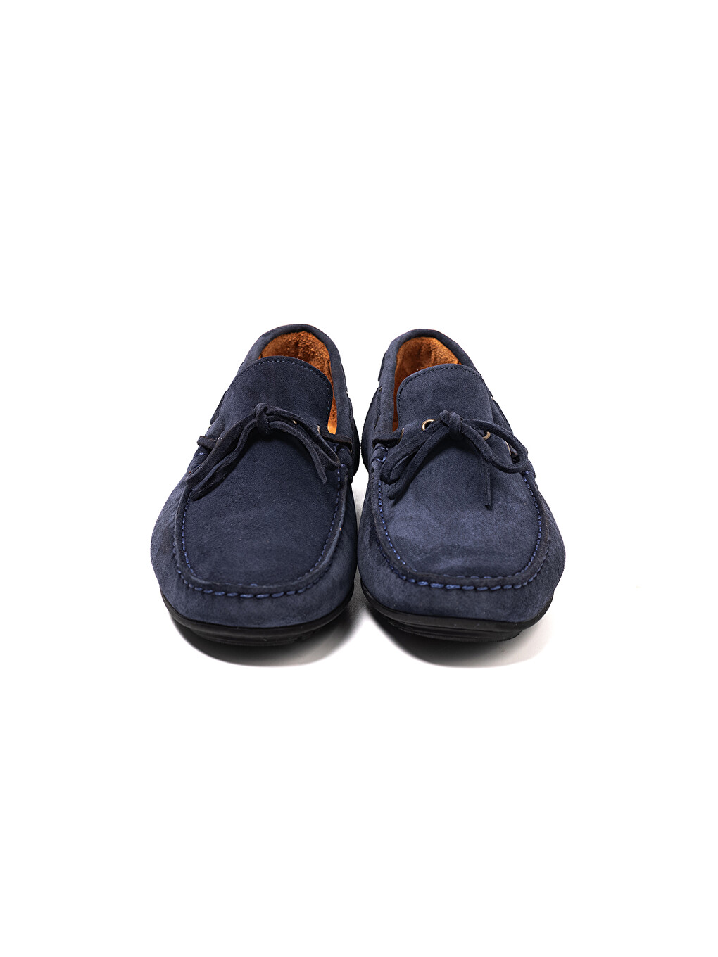 Lacivert Erkek Loafer OG-7810 Laci Süet-4