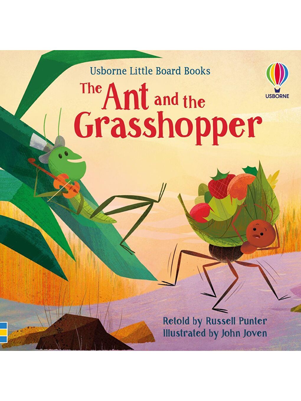 Little Board Books: The Ant and the Grasshopper