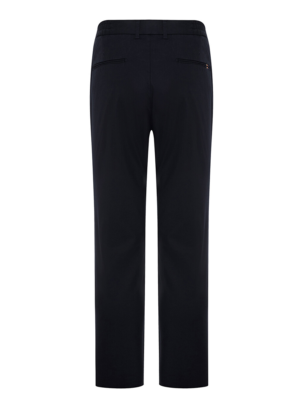 Summer Dokuma Liyosel Karışımlı Modern Fit Lacivert Erkek Düz Pantolon-3