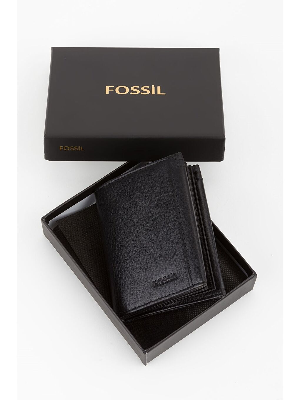 Siyah Kutulu Hakiki Deri Taba Dikey Erkek El Portföyü Cüzdan-7