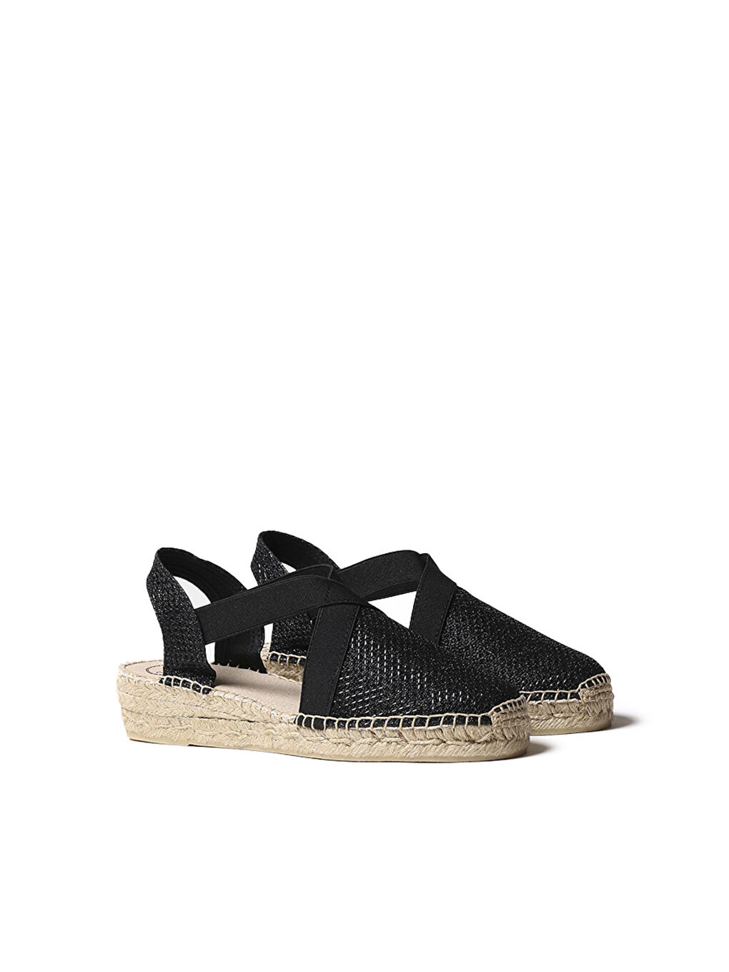 Siyah Kadın Espadril Ayakkabı Velino Black-1