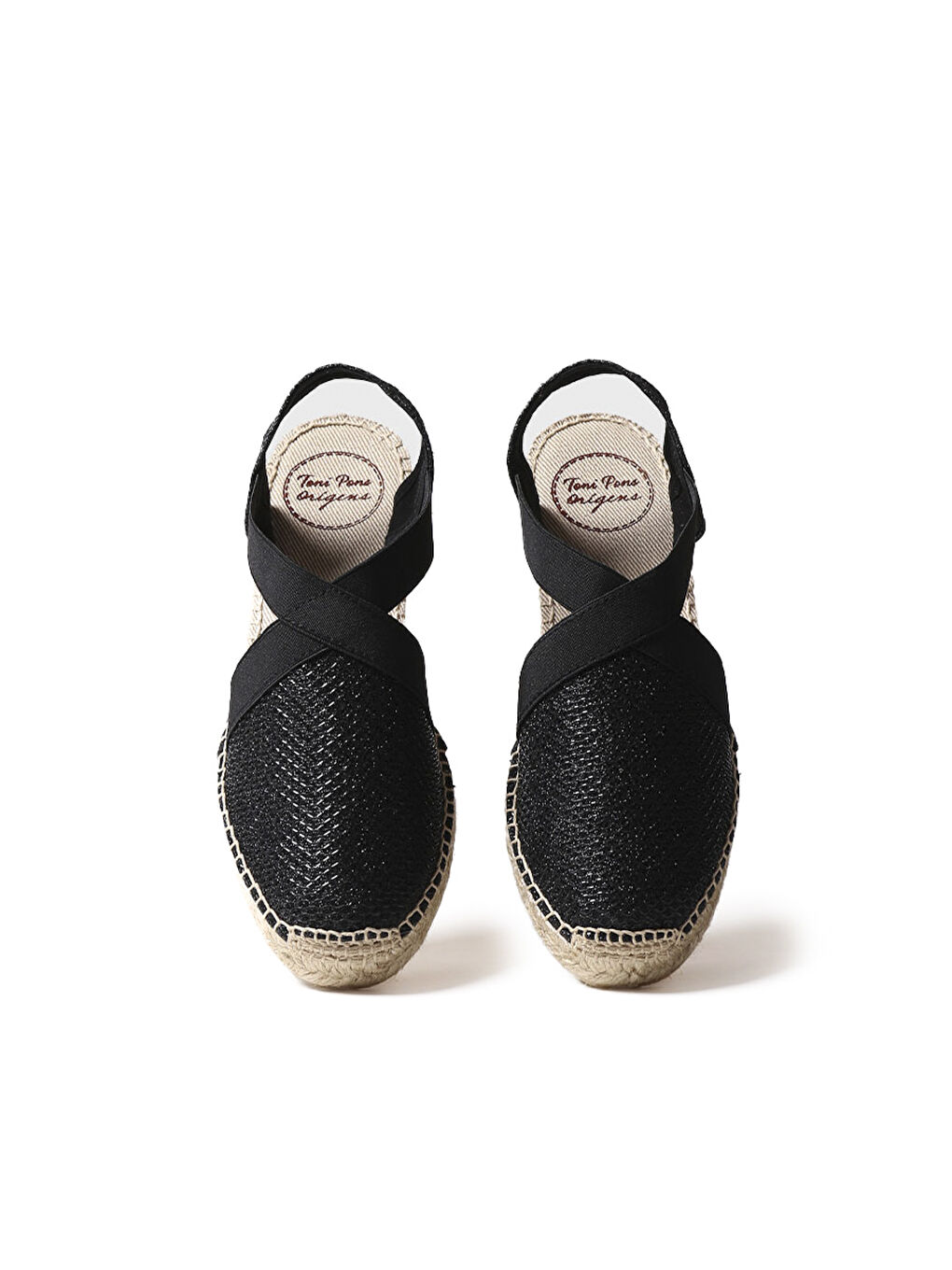 Siyah Kadın Espadril Ayakkabı Velino Black-2