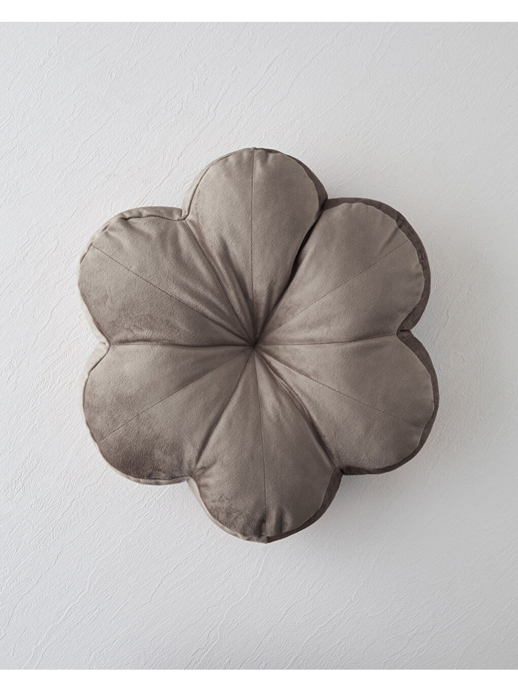 Bej Artistic Bloom Dekoratif Kırlent 40 cm Kahverengi