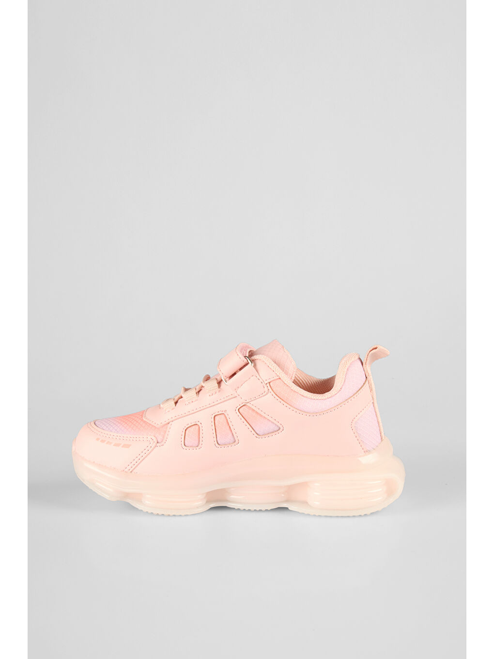 Pembe Kontra Havalı Taban Kız Okul Öncesi Pudra Spor Ayakkabı-1