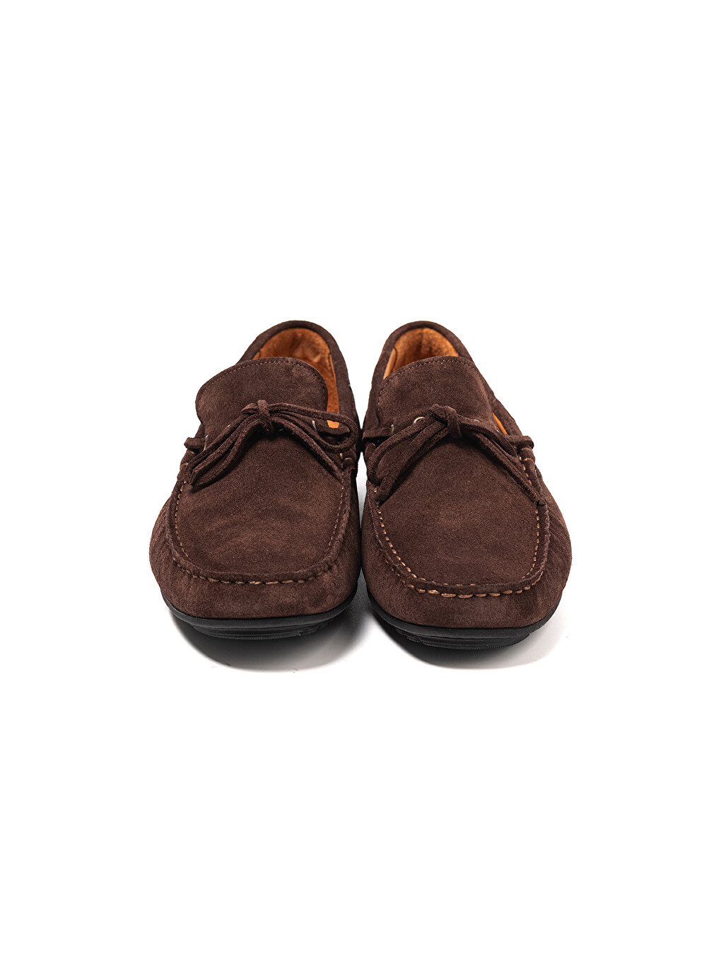 Kahverengi Erkek Loafer OG-7810 Kahve Süet-4