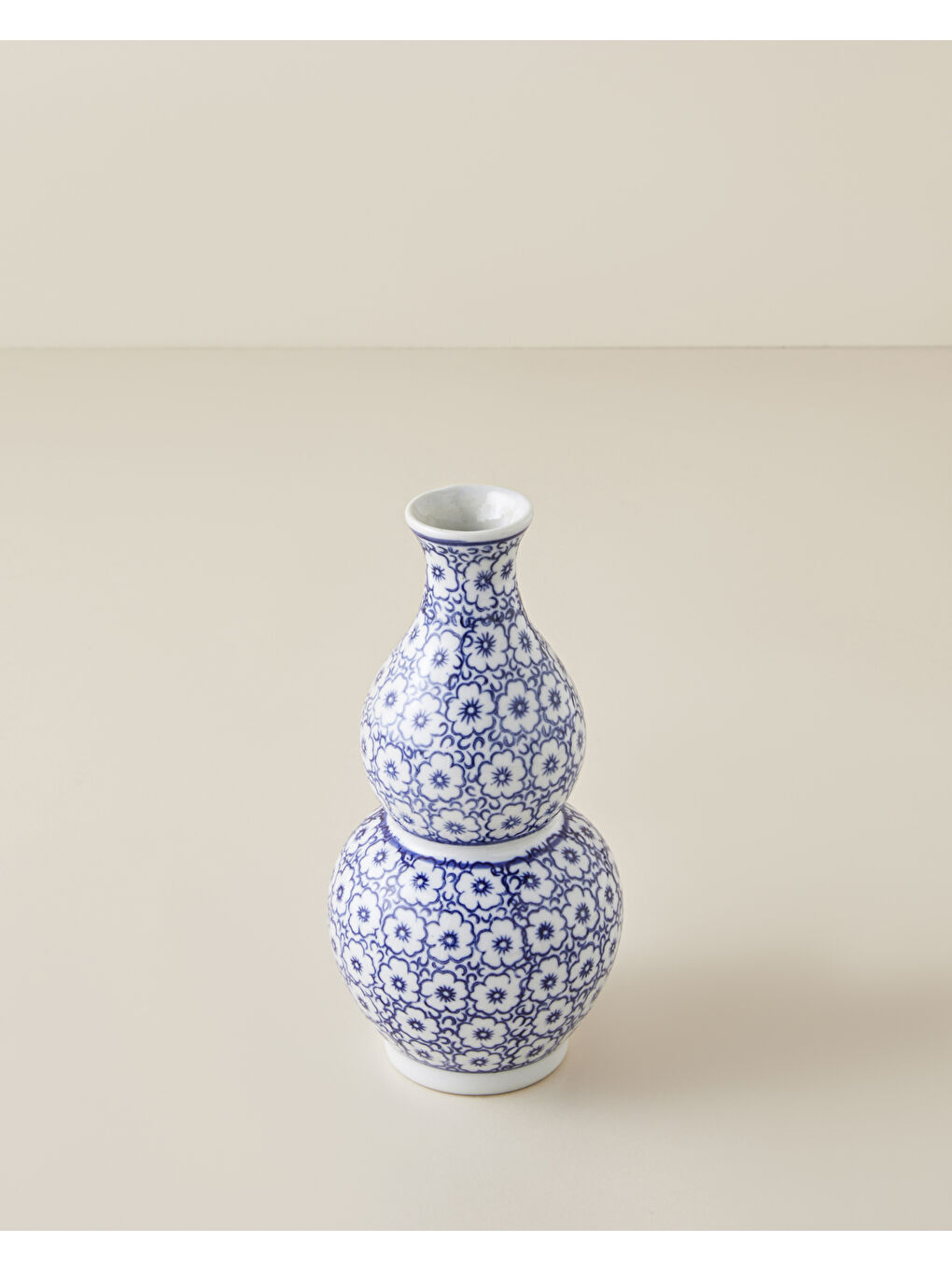 Vanecca Porselen Vazo 20,5 cm Mavi-1