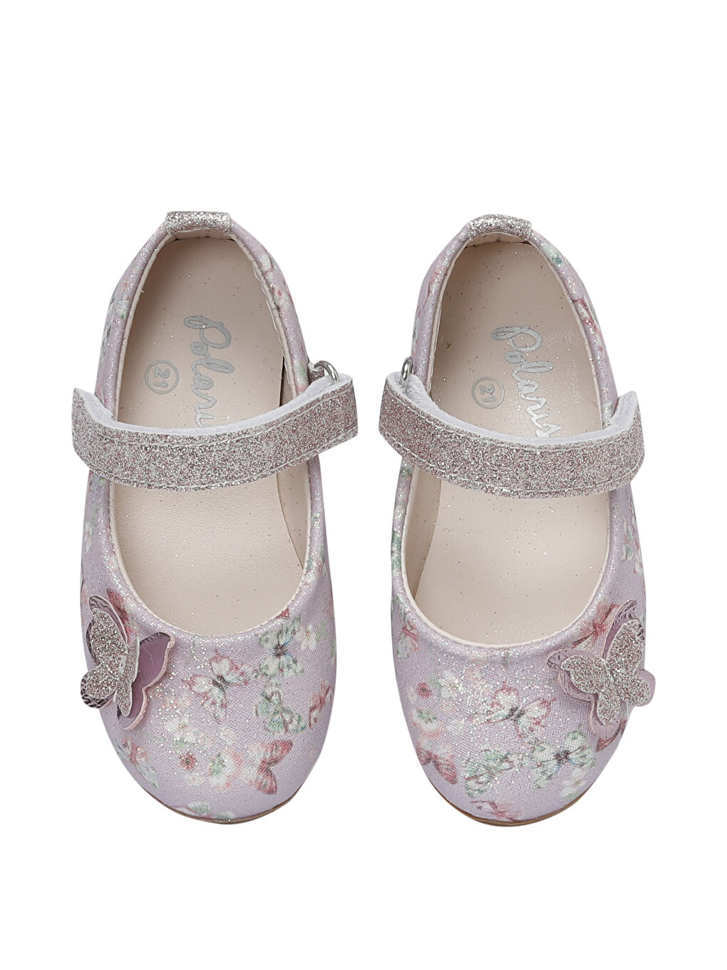 Mor 624011.B3FX Lila Kız Bebek Babet-3