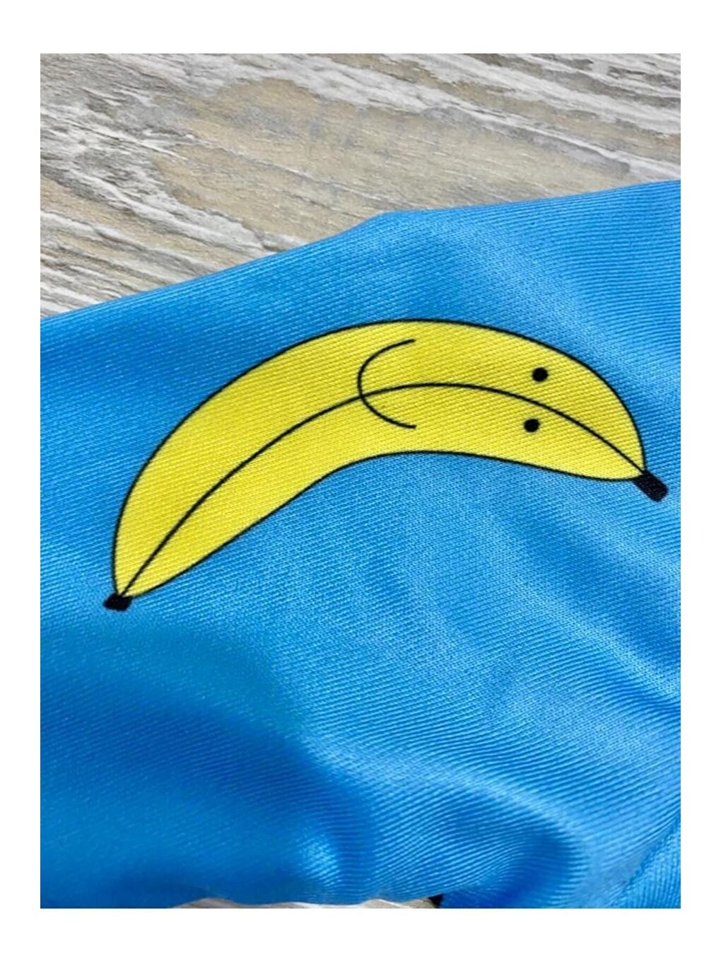 Mavi Fermuarlı Şapkalı Harika Çocuk Mayosu-4