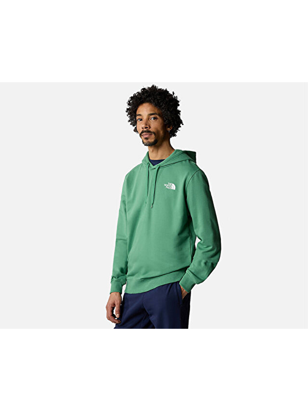 M Seasonal Drew Peak Pullover Light Erkek Outdoor Sweatshirts Nf0a2s57n111 Yeşil-2