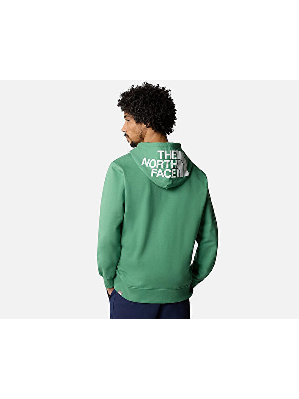 M Seasonal Drew Peak Pullover Light Erkek Outdoor Sweatshirts Nf0a2s57n111 Yeşil-3
