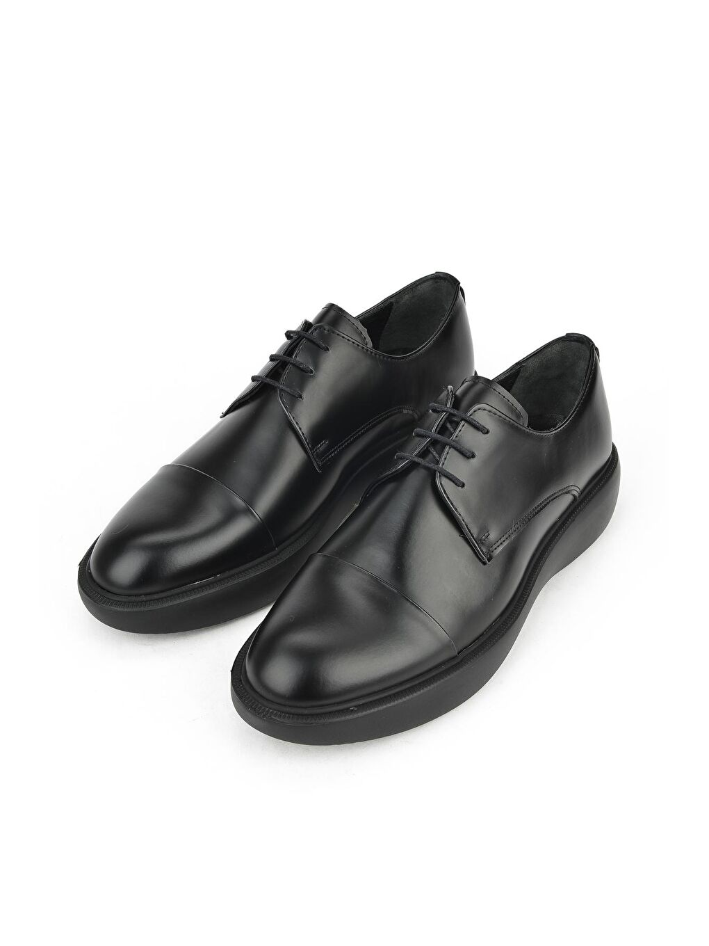 Erkek Vegan Deri Ayakkabı 1411023Z70915 Siyah-4