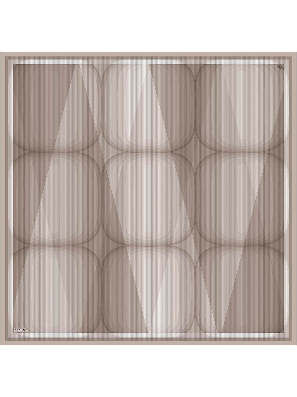 Bej Saf İpek Sura Eşarp 9402D 07-3