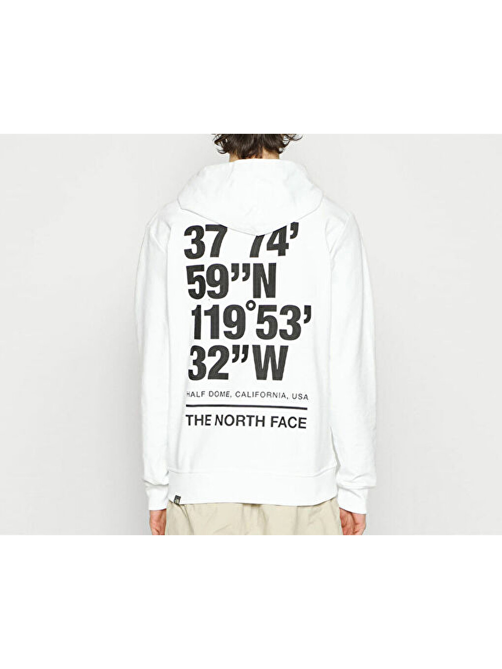 M Coordinates Hoodie Erkek Outdoor Sweatshirts Nf0a826ufn41 Beyaz-3