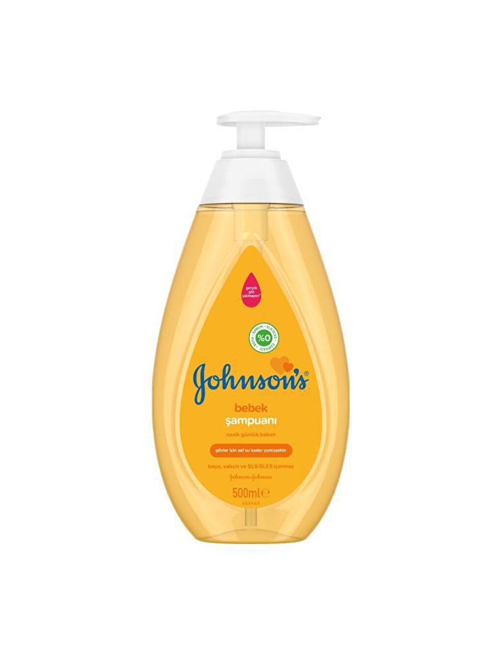 JOHNSON'S Renksiz Bebek Şampuanı 500 ml - 1