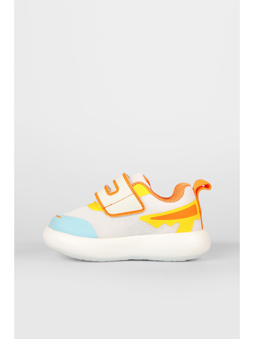 Melodic Işıklı Kız Okul Öncesi Beyaz/Mavi Sneaker-1