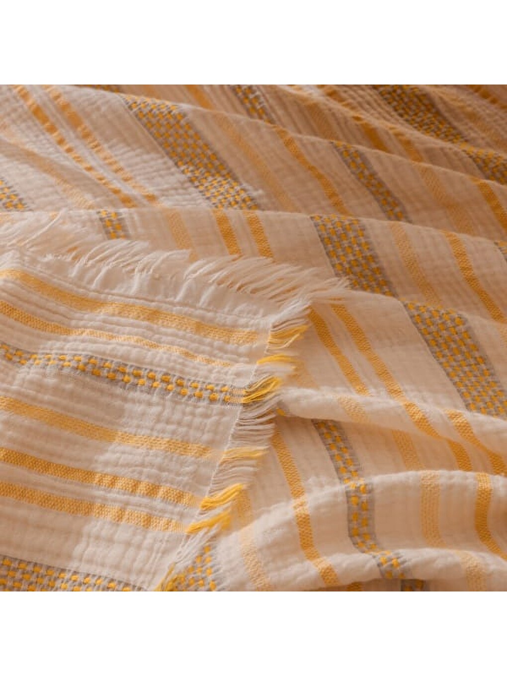Karışık Soft Aventura Çift Kişilik Yatak Örtüsü - Renkli - 220x240 cm-2