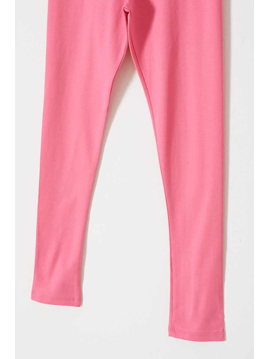 Pembe Çiçek Nakış Detaylı Kız Çocuk Tayt 18308-3