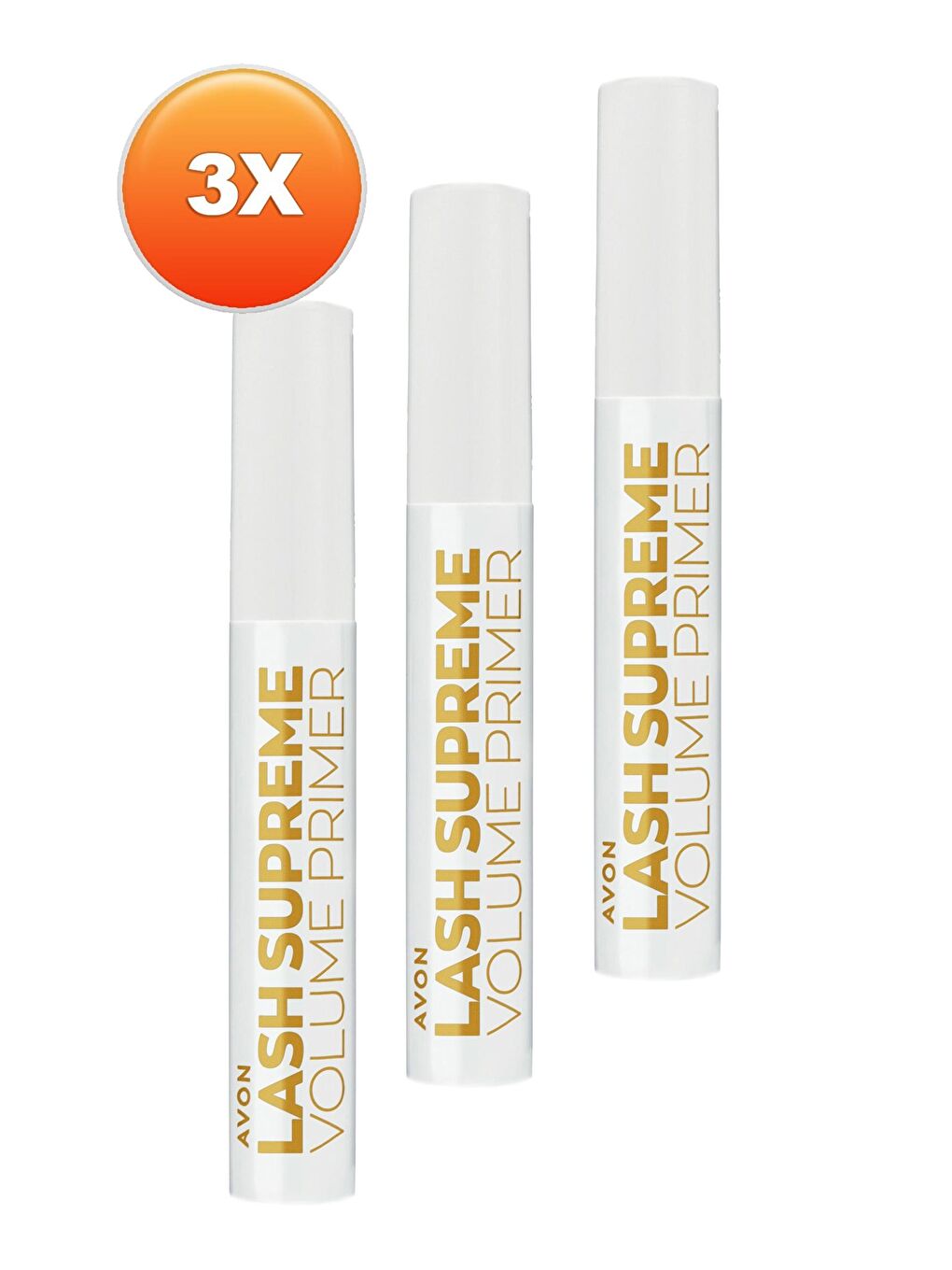 Lash Supreme Volume Primer Maskara Bazı 7.5 Ml. Üçlü Set-1