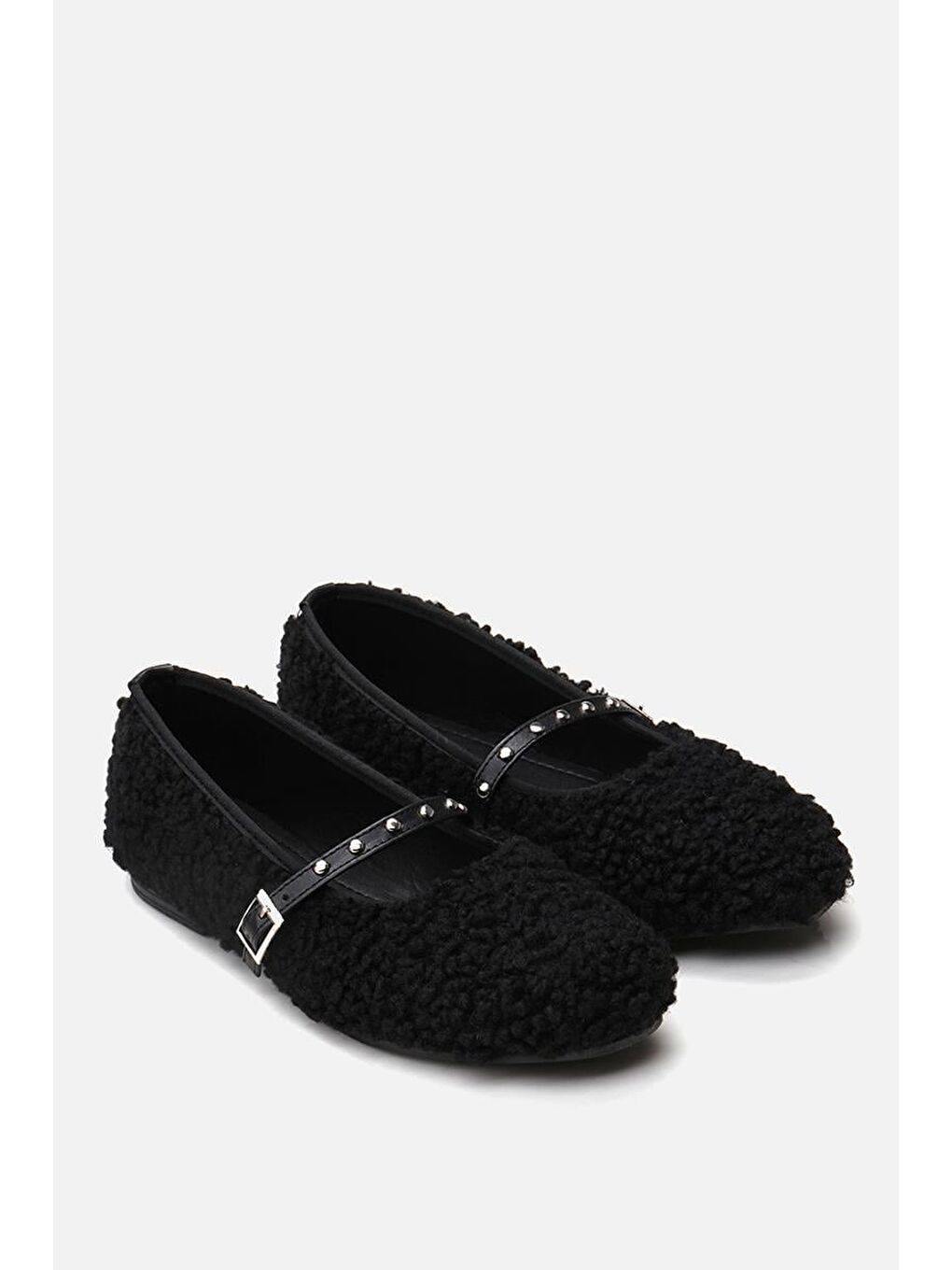 Pelüş Siyah Kadın Babet-1