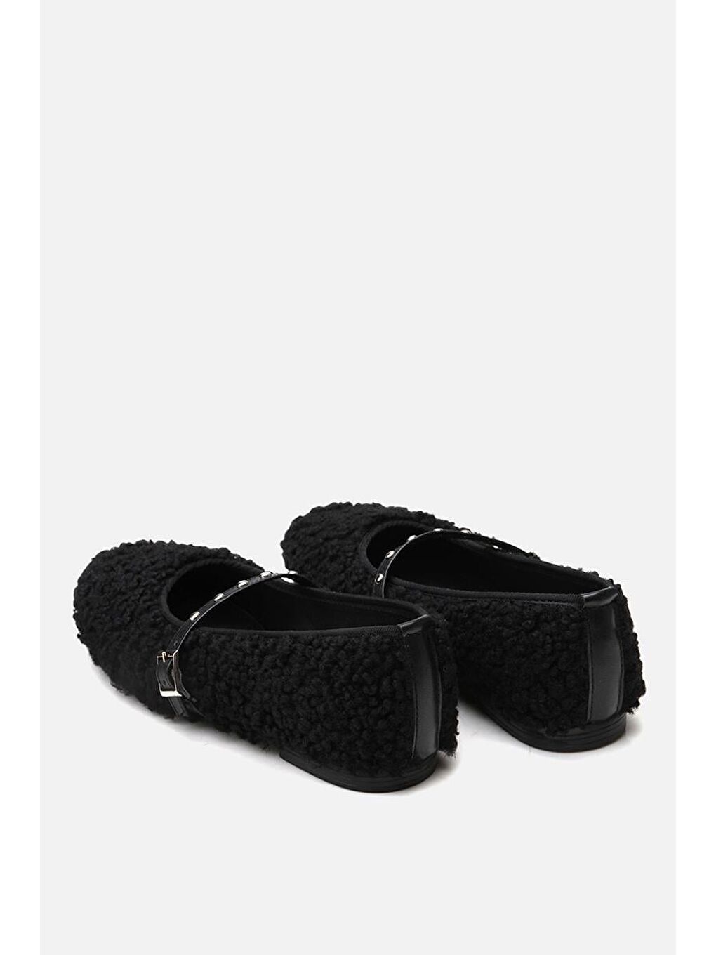 Pelüş Siyah Kadın Babet-5