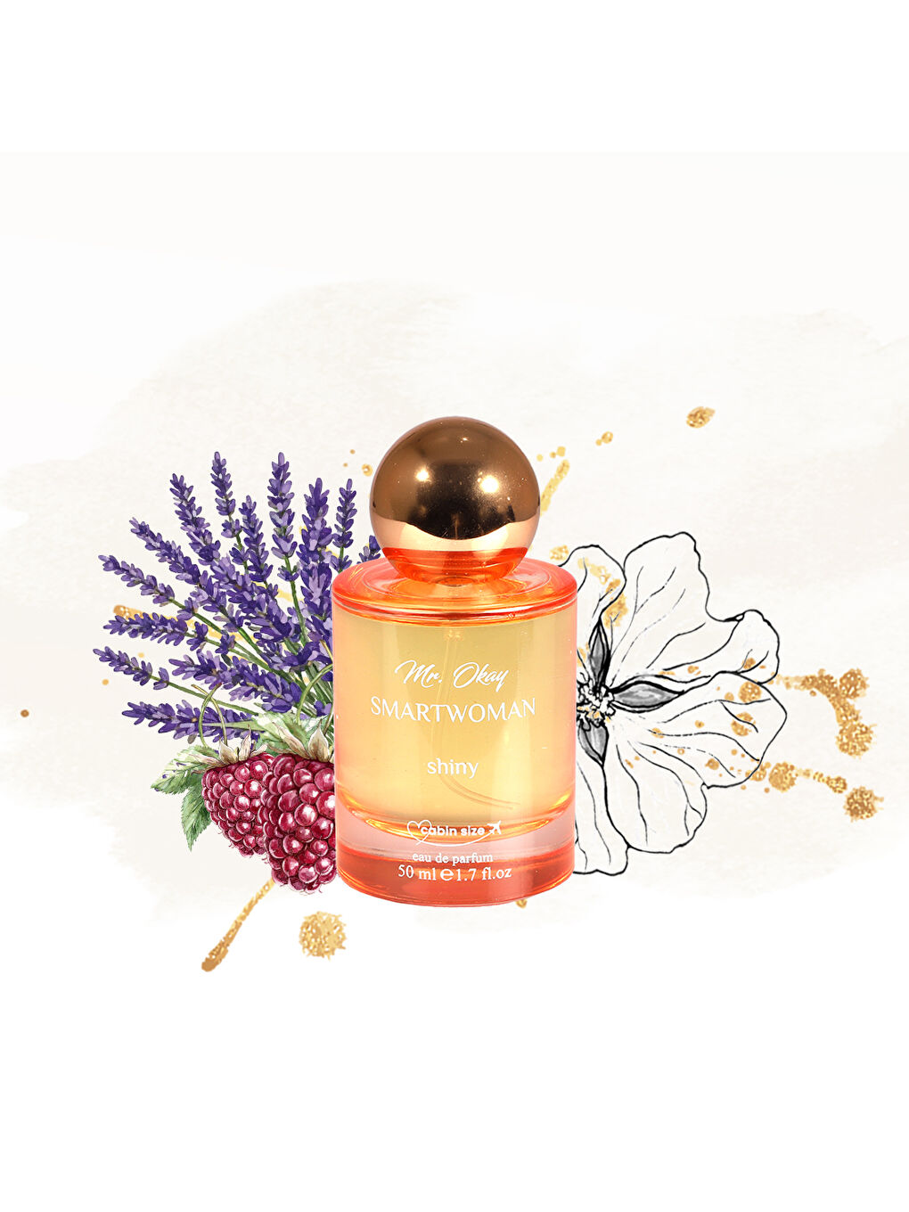 Mr. Okay Smartwoman Shiny Kadın Parfüm EDP 50 ML