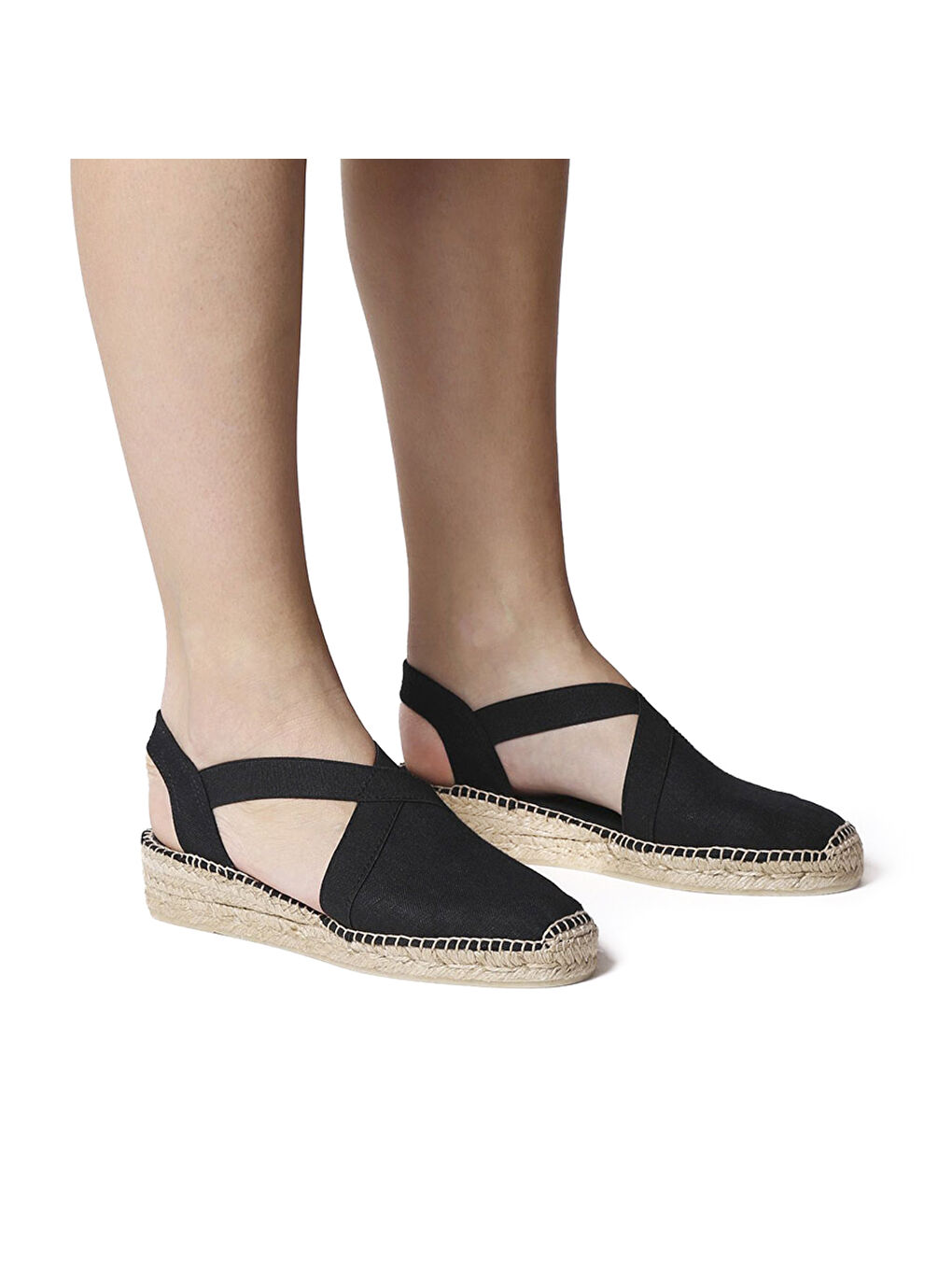 Siyah Kadın Espadril Ayakkabı Verona Black (Negre)-3