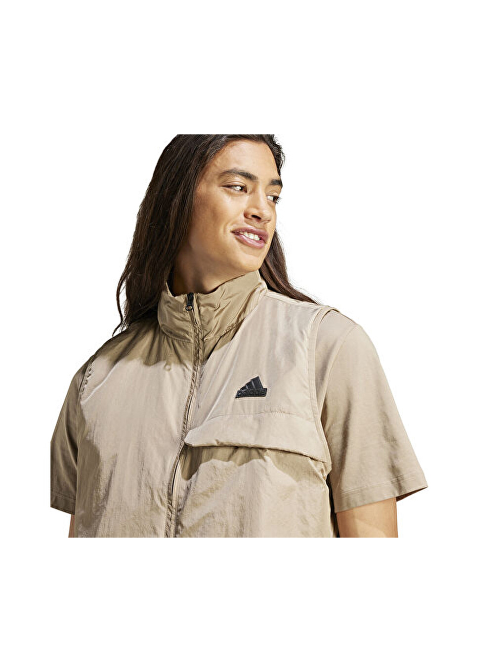 U Ce U Vest Unisex Günlük Yelek Is9282 Bej-4