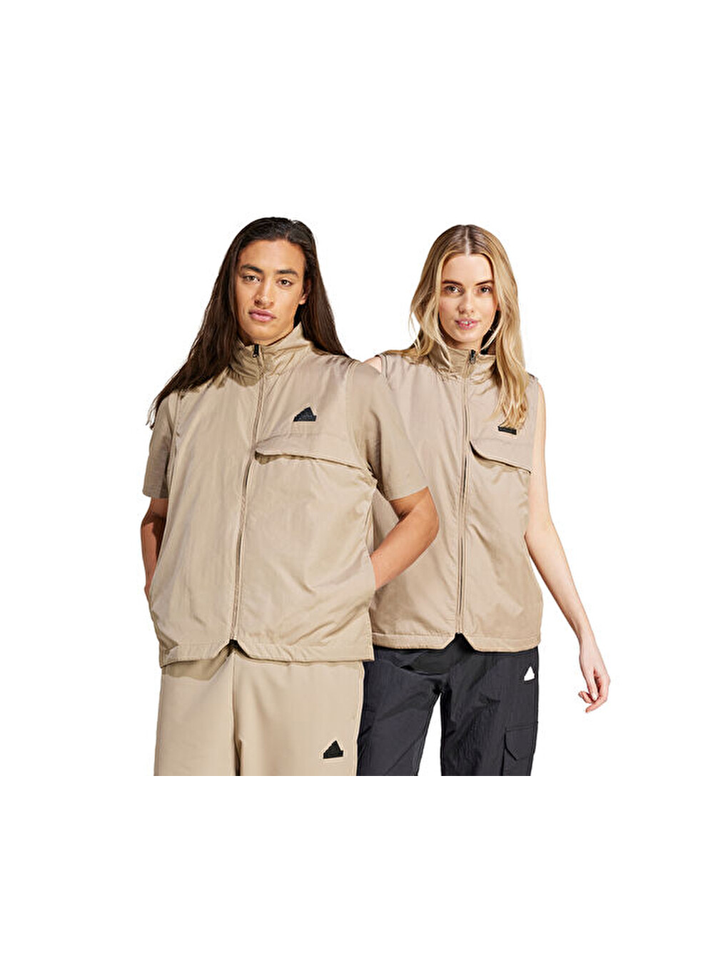 U Ce U Vest Unisex Günlük Yelek Is9282 Bej-6