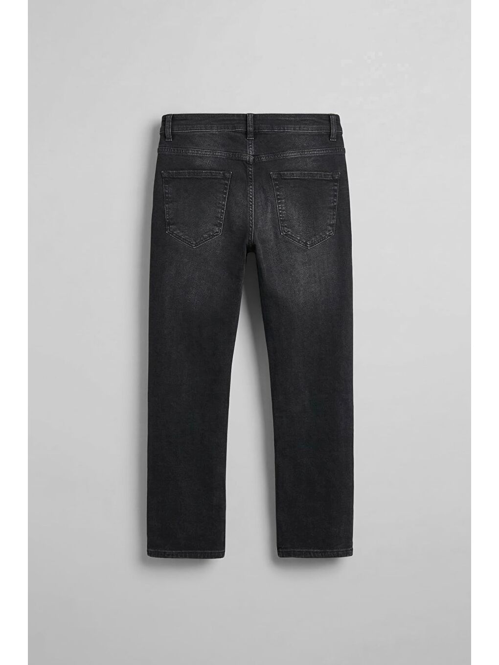 Erkek Regular Fit Basic Jean Pantolon Siyah-1