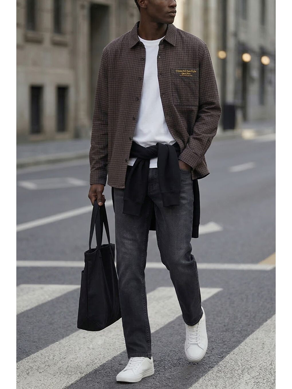 Erkek Regular Fit Basic Jean Pantolon Siyah-2