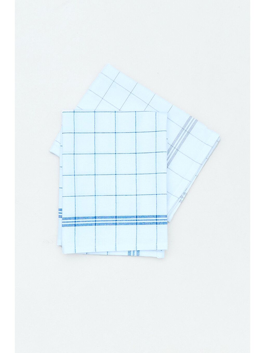 Mavi Ekose Desenli Mutfak Kurulama Bezi-2