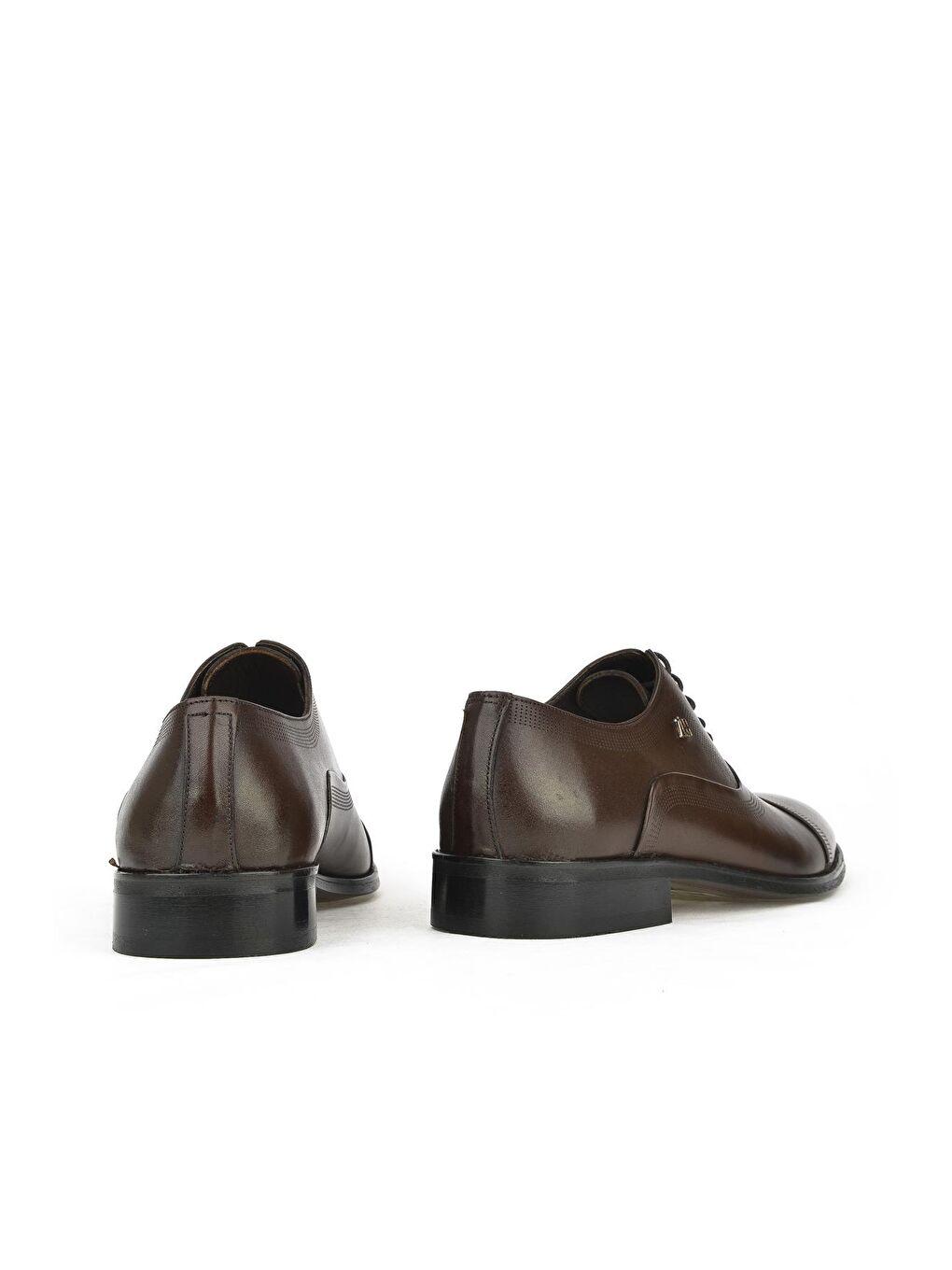 Kahverengi Erkek Hakiki Deri Klasik Ayakkabı 133985Z416 Kahve-2