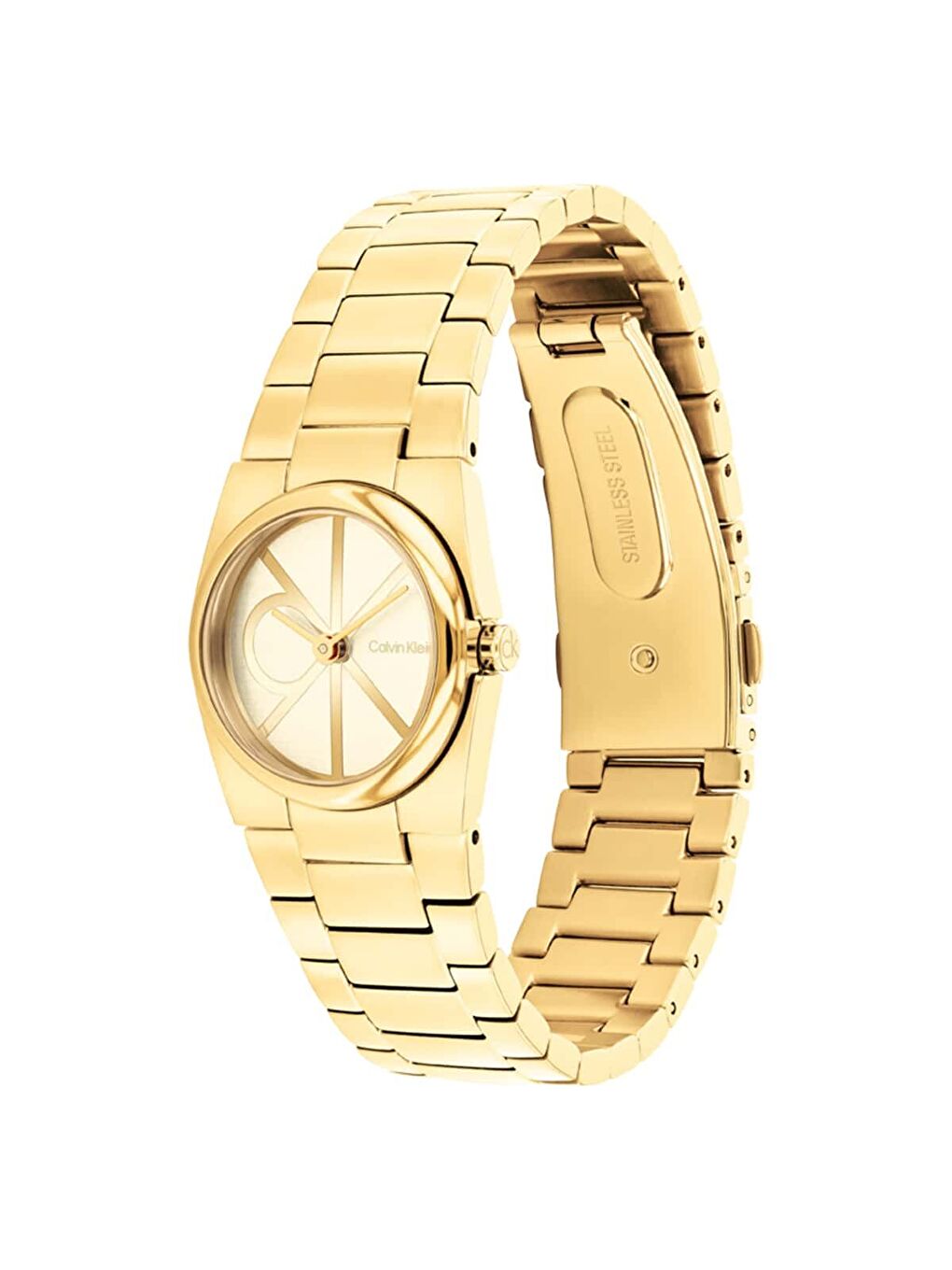Sarı CK25100127 Kadın Kol Saati-2
