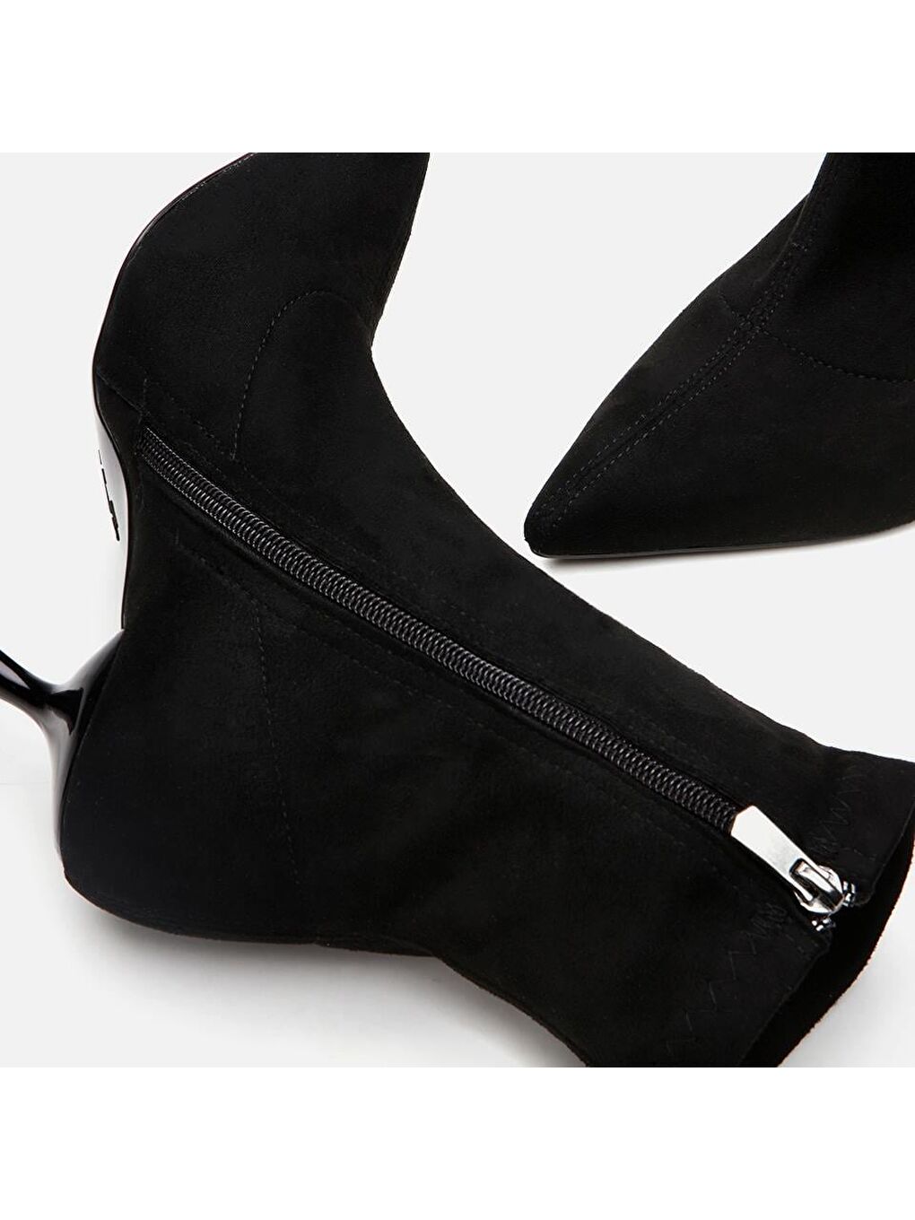 Siyah Kadın Topuklu Bot-1