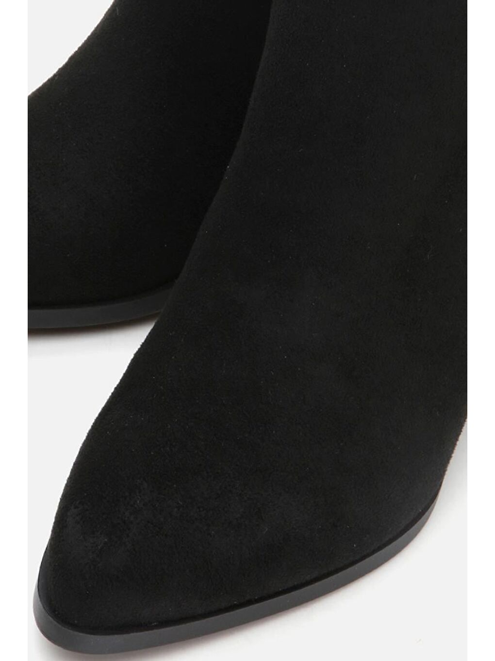 Siyah Kadın Topuklu Bot-5
