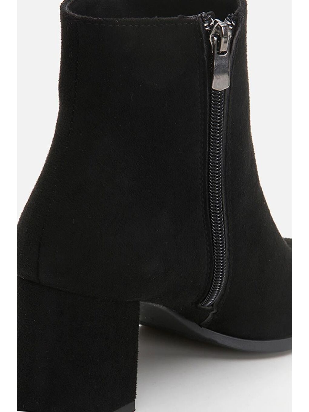 Siyah Kadın Topuklu Bot-4