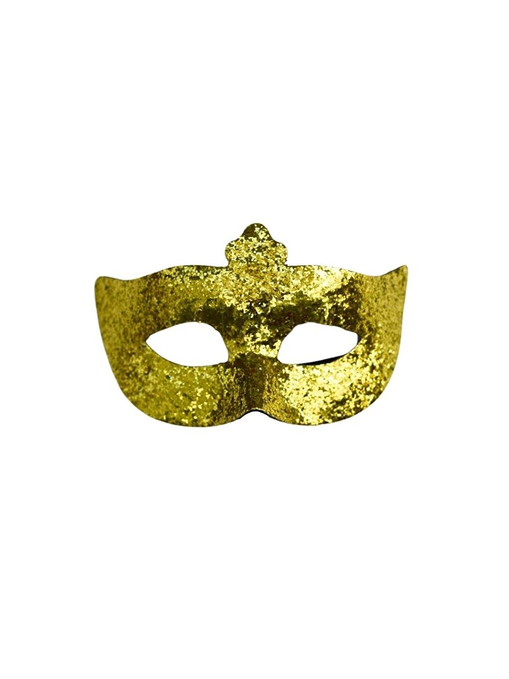 Sarı Simli Parti Maskesi Balo Parti Kostüm Aksesuarı Maske Altın